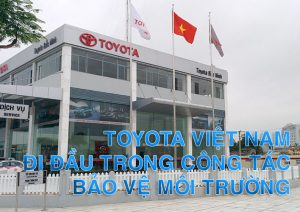 xử lý nước thải tại nhà máy Toyota Việt Nam