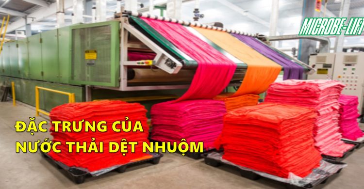 dac trung cua nuoc thai det nhuom