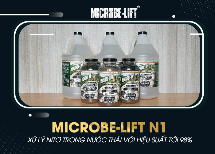 Microbe-Lift N1 xử lý Nitơ trong nước thải