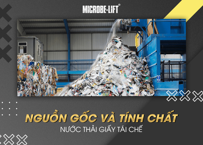 Quy trình công nghệ xử lý nước thải sản xuất giấy tái chế 2 Nguồn gốc và tính chất nước thải giấy tái chế