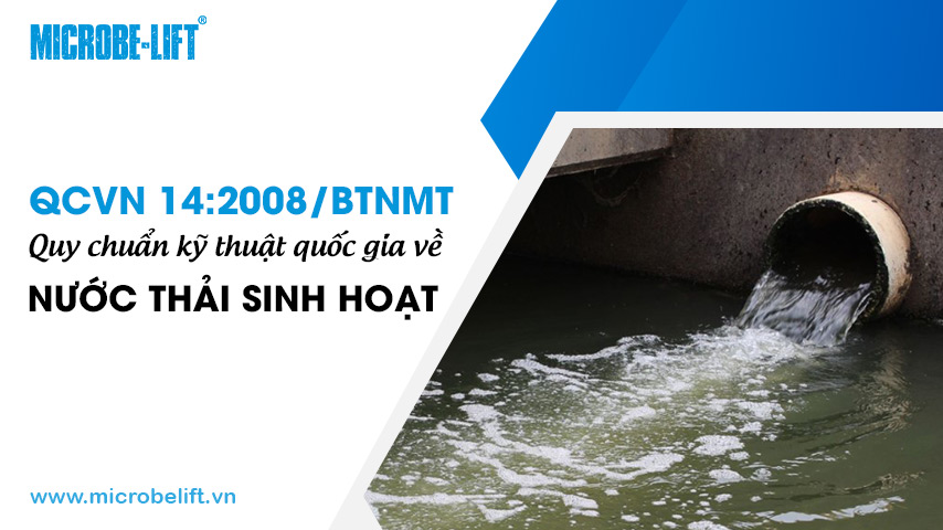 [QCVN 14:2008/BTNMT] Quy chuẩn kỹ thuật quốc gia về nước thải sinh hoạt