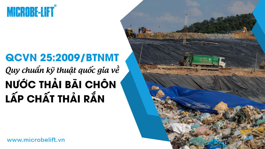 [QCVN 25:2009/BTNMT] Quy chuẩn kỹ thuật quốc gia về nước thải bãi chôn lấp chất thải rắn