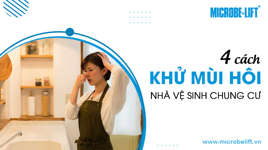 4 cách để khử mùi hôi nhà vệ sinh chung cư