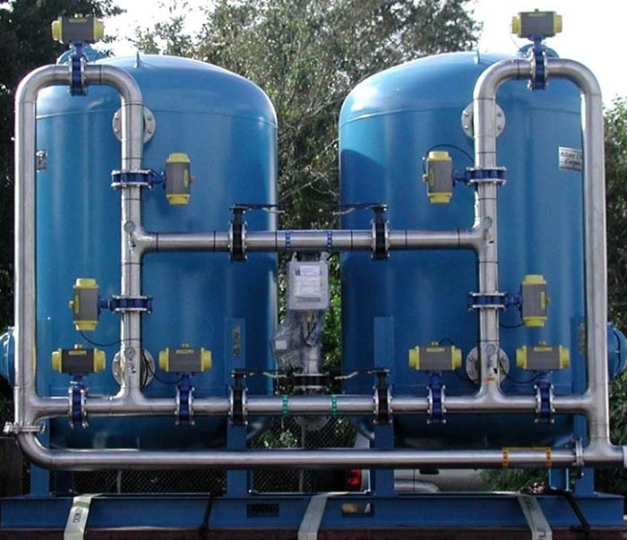 Bể lọc áp lực. Bể lọc áp lực.