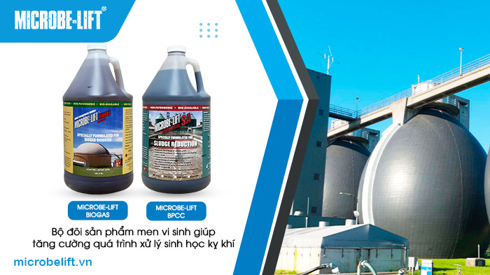 Tại sao xử lý sinh học kỵ khí tạo ra năng lượng? 2 Bộ đôi sản phẩm được dùng để tăng hiệu suất xử lý sinh học kỵ khí.