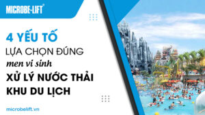 4 yếu tố lựa chọn đúng men vi sinh xử lý nước thải khu du lịch