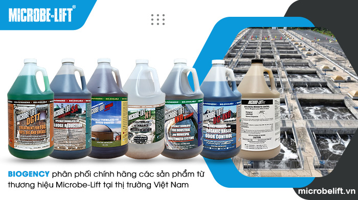 Các sản phẩm men vi sinh xử lý nước thải từ Microbe-Lift đang được phân phối chính hãng bởi BIOGENCY. Các sản phẩm men vi sinh xử lý nước thải từ Microbe-Lift đang được phân phối chính hãng bởi BIOGENCY.