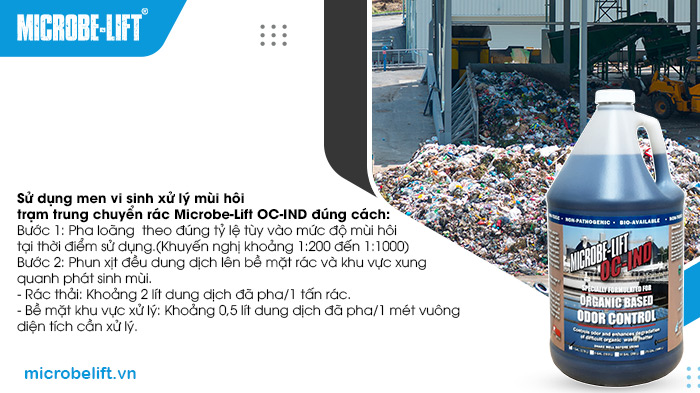 Sử dụng đúng liều lượng Microbe-Lift OC-IND là rất quan trọng Sử dụng đúng liều lượng Microbe-Lift OC-IND là rất quan trọng