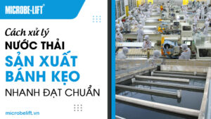 Cách xử lý nước thải sản xuất bánh kẹo nhanh đạt chuẩn!