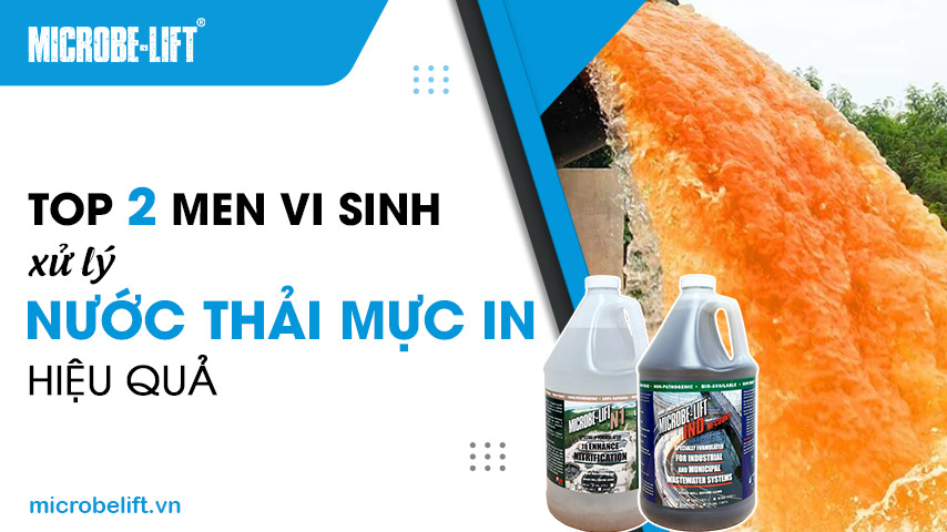 Top 2 men vi sinh xử lý nước thải mực in hiệu quả 1 Top 2 men vi sinh xử lý nước thải mực in hiệu quả
