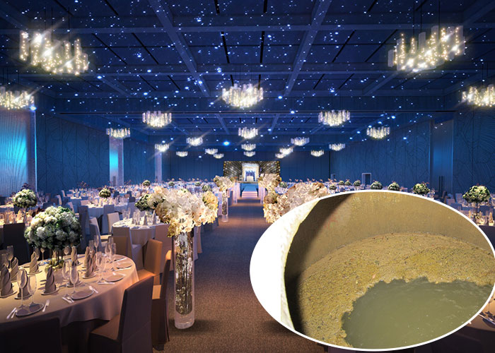 Nước thải từ trung tâm hội nghị, tiệc cưới có lưu lượng không ổn định. Nước thải từ trung tâm hội nghị, tiệc cưới có lưu lượng không ổn định.