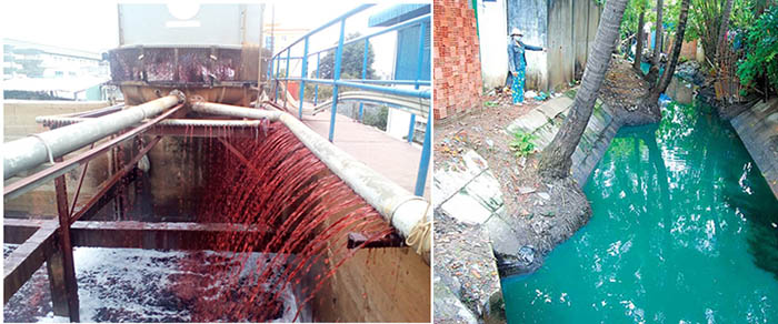 Khử màu là một lợi ích vượt trội của xử lý nước thải bằng Ozone. Khử màu là một lợi ích vượt trội của xử lý nước thải bằng Ozone.