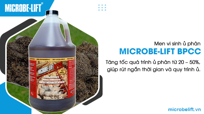 Microbe-Lift BPCC chứa các chủng vi sinh vật có hoạt tính mạnh sẽ giúp tăng tốc quá trình ủ phân. Microbe-Lift BPCC chứa các chủng vi sinh vật có hoạt tính mạnh sẽ giúp tăng tốc quá trình ủ phân.