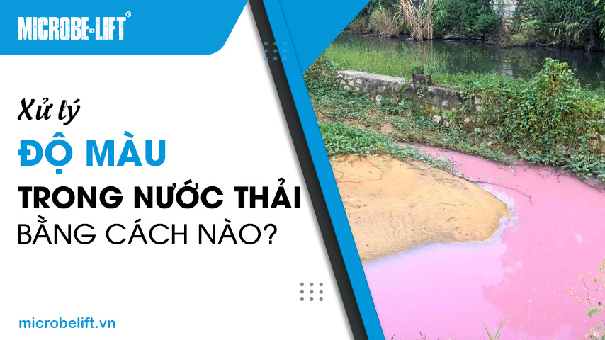 Xử lý độ màu trong nước thải bằng cách nào? 1 Xử lý độ màu trong nước thải bằng cách nào?