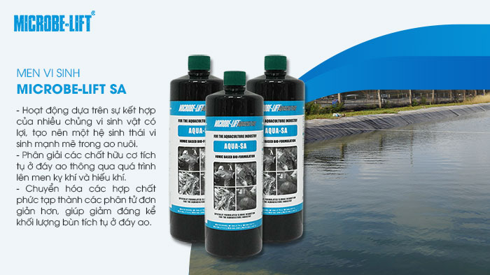 Microbe-Lift AQUA SA là chế phẩm sinh học chuyên dụng. Microbe-Lift AQUA SA là chế phẩm sinh học chuyên dụng.