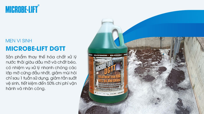 Vi sinh theo hướng xanh hóa đang dần thay thế hoá chất xử lý nước thải, vì sao? 7 Men vi sinh thay thế hóa chất xử lý nước thải giàu dầu mỡ, chất béo.